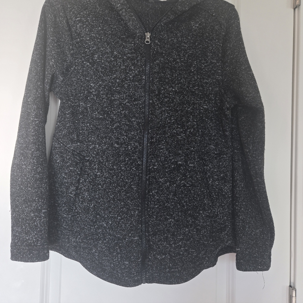 Eddie Bauer Long Full Zip Jacket Sweater Size Medium - Picture 4 of 11